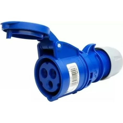 Tragbare Steckdose 32A 3P 230V blau IP44 Shark 223-6
