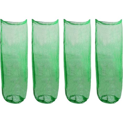4 Stück große Müllsäcke für Rasen und Blätter Gartenmüllsack
