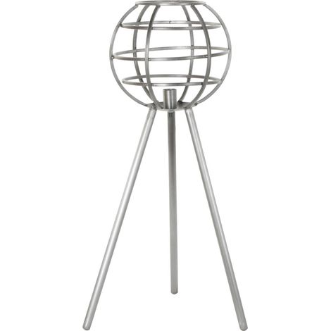 Metall Tischlampe 50x50x98 dunkelgraues Metall mehrfarbig Farbfamilienfamilie Detail Lampen Details (1/4)