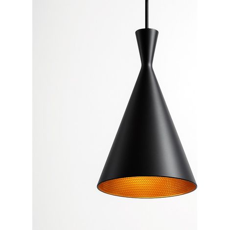 Lámpara Colgante Metal "Solvang" - Negro mate (1/5)