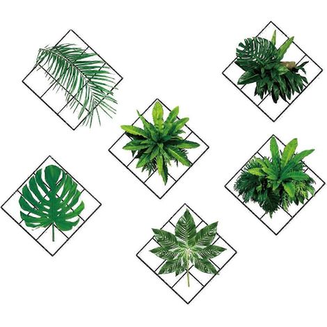 Stickers muraux 3D aux couleurs vives, décoration murale à faire soi-même, élégant et stylé, papier peint autocollant pour fond de télévision, chambre d'enfant, chambre à coucher, salle à manger-Style