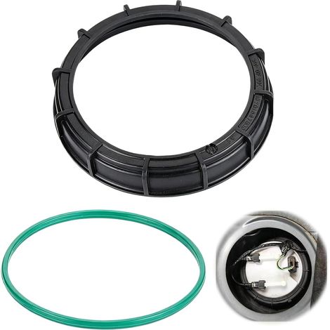 Fuel Pump Clamp Ring with O-Ring Seal Compatible with OE 7701207449,7701206096, 7701209115, Thread Heavy Duty Direct Replacement Fuel Tank (1/5)