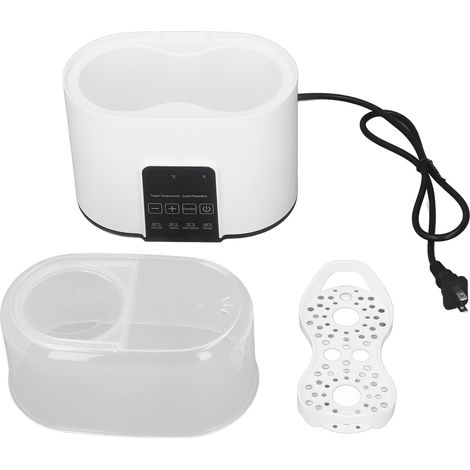 Biberon chauffant 2 en 1 pour bébé, chauffe-lait maternel rapide, maintien au chaud constant, prise US 110V (1/5)