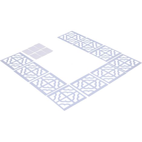 Autocollant Mural Miroir 3D Décor Chambre Salon Sticker Décoratif Arrière‑plan (1/5)