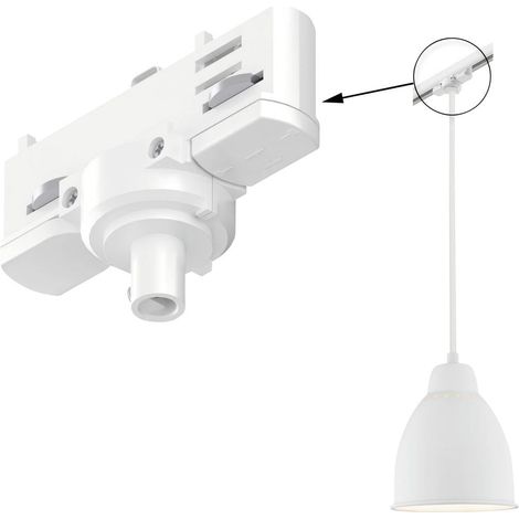 Paulmann 91386 Componente per sistema su binario ad alta tensione Pendente ProRail3 Bianco (1/5)
