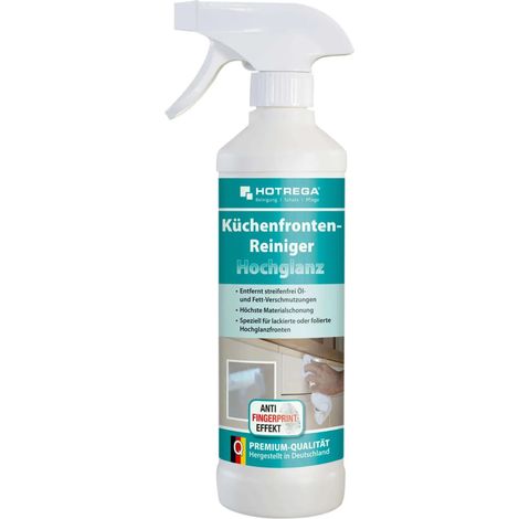 Nettoyant façades cuisine, nettoyant cuisine haute brillance, 500 ml, entretien cuisine haute brillance (1/5)
