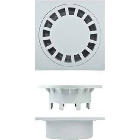 Grille de siphon PVC gris 300mm – Surface antidérapante – Résistant aux UV – Pour cuisine, salle de bains et balcon (1/5)