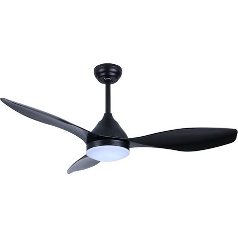 Ventilador de techo LED Stel CCT Dim (20W) Negro (1/5)