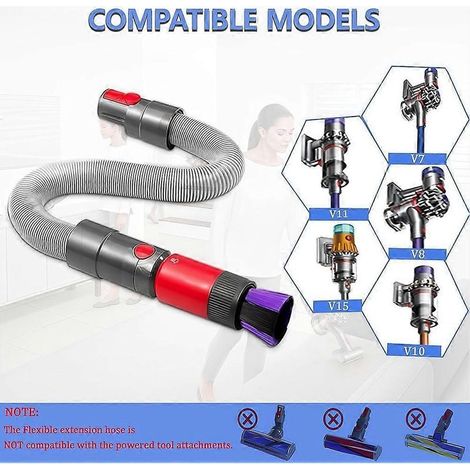 Set di accessori per aspirapolvere: spazzola antipolvere antigraffio per tubo flessibile V7/V8/V10/V11/V15 (1/5)
