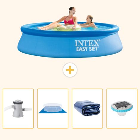 Intex Piscine Easy Set Ronde - 244x61 cm - 5-pièces S272 (1/5)