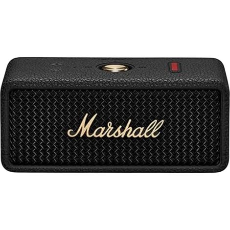 Marshall Emberton III Preto Brass IP67 Coluna Bluetooth 5.3