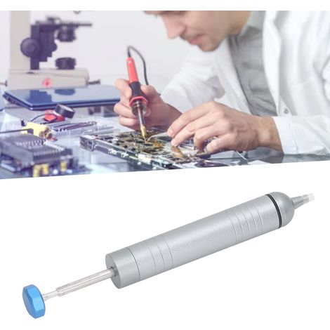 K-331 Entlötpumpe aus Aluminiumlegierung, Hochleistungs-Entlötpumpe, elektronische Entlötpumpe zur Schlackenentfernung (1/5)