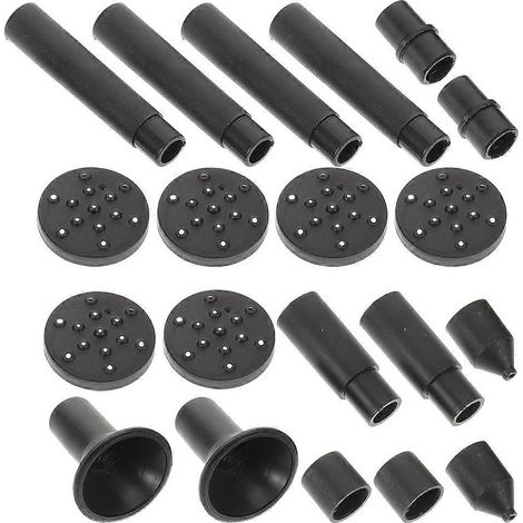 Kit de buse en plastique pour fontaine solaire d'extérieur, comprenant 2 jeux d'adaptateurs de connexion. (1/5)