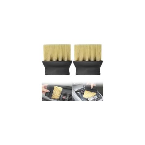 Brosse de Dépoussiérage Intérieur de Voiture, Brosse de Détail Ultra-Douce À Haute Densité, Brosse de Dépoussiérage pour Tableau de Bord de Voiture, Brosse de Détail À Poils Souples