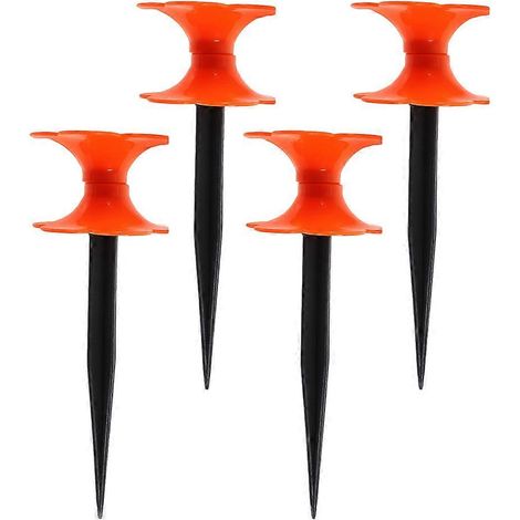 Support de tuyau d'arrosage à piquet pour un arrosage efficace, lot de 8 en polypropylène (1/5)