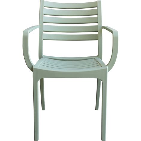 ZULE - poltrona da esterno ed interno in plastica (1/4)