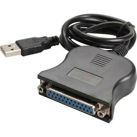 Adaptateurs USB 2.0 vers port parallèle DB25 IEEE 1284 25 broches pour imprimantes parallèles (1/5)