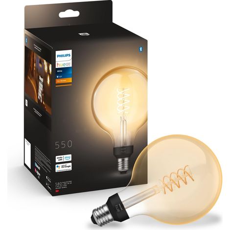 Ampoule Filament LED G125, 550lm, Pack de 1, Blanc Chaud (1/5)
