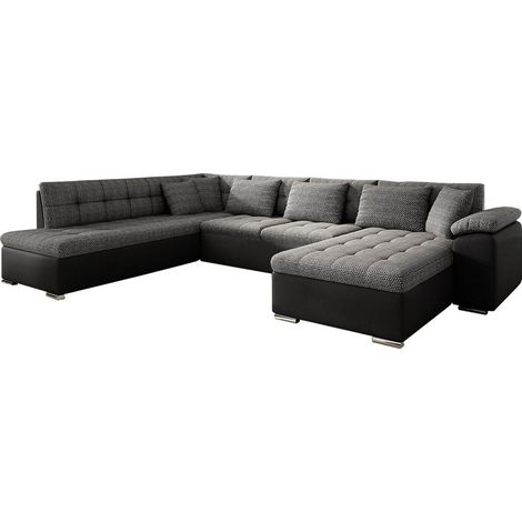 Canapé d'angle Comfivo 114, Droit, Fonction de couchage, Boîte de literie, 348x205x76cm, 0 (1/5)