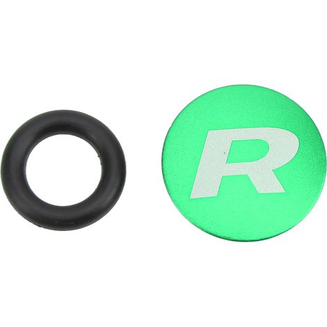 RISK Mountainbike-Kurbelgarnitur-Staubschutzkappe mit integrierter Hohlachse aus Aluminiumlegierung für Rennräder, Grün (1/5)