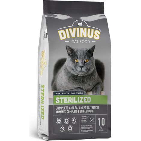 Divinus Cat Sterilized per gatti sterilizzati 10 kg