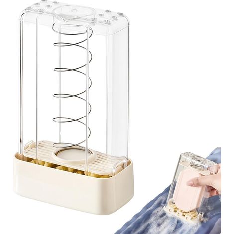 Soap Dispenser Portable Drain Holder with Roller Brush