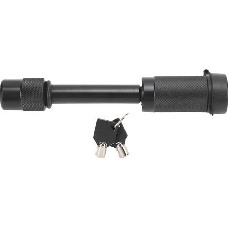 Goupille d'attelage de remorque 5/8 pouces, noyau de fleur de prunier en alliage d'aluminium avec 2 clés universelles pour camping-cars (1/5)