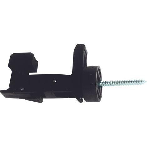 FERMAIMPOSTE A SCATTO NERO VITE MM.70 + TASSELLO 25.00 pz