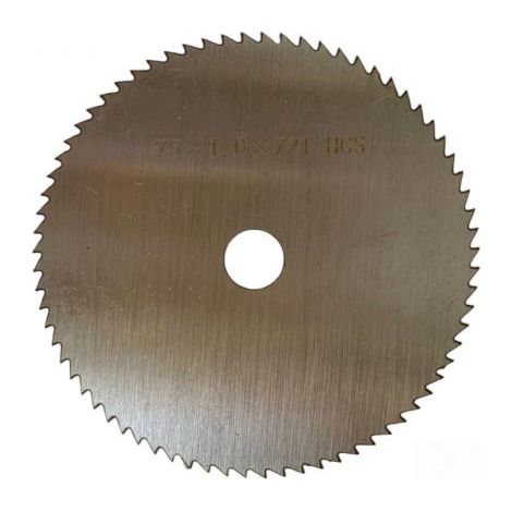 Lama Disco da taglio per legno per mini flex smerigliatrice Ø75mm 72 Denti (1/4)