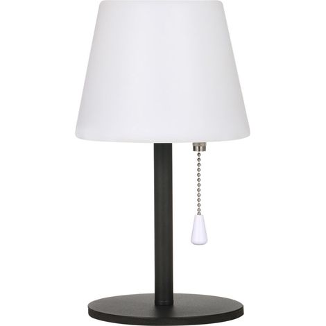 ACKERMAN Lampe de table RVB rechargeable USB, avec télécommande et interrupteur à chaîne, lampe de chevet et lecture pour salon ou chambre à coucher (1/5)