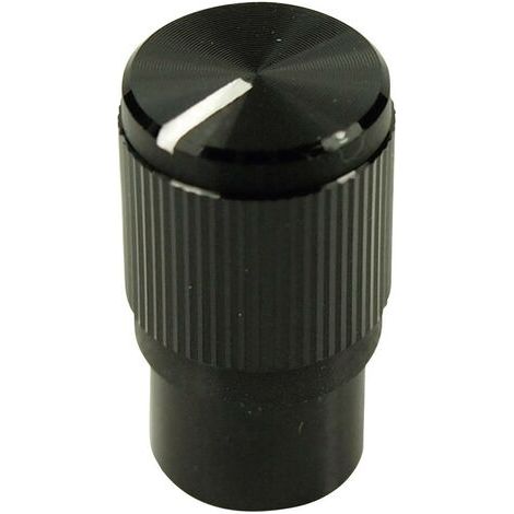 Tête de bouton rotatif Cliff FC7259 noir (Ø x H) 10.7 mm x 19 mm 1 pc(s) (1/4)