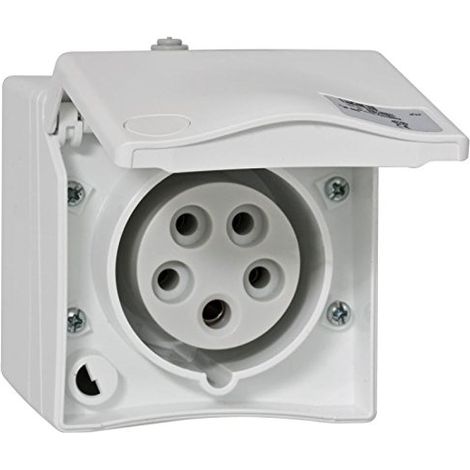Toma superficie pce 865-6V 16A IP44