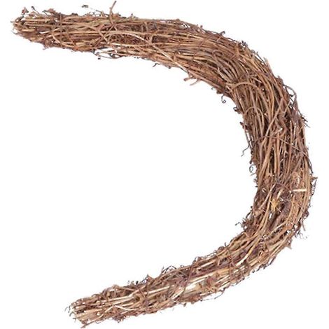 Ostergirlande aus Holz in Mondform – DIY-Handarbeit – Dekoration für Kränze, Hochzeiten und Partys