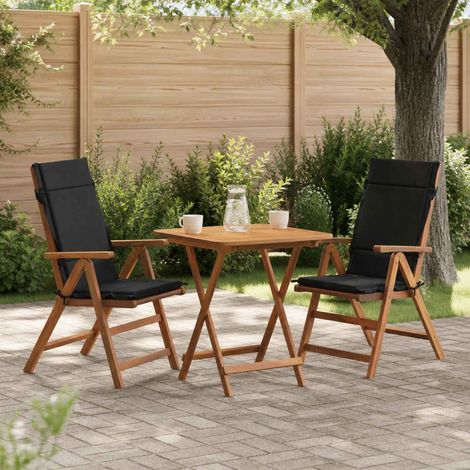 vidaXL Cojines para Sillas de Respaldo Alto en 2 Piezas GEMERT 2 pcs (1/5)