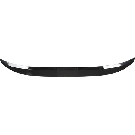 3-teiliger Heckspoiler, Flügellippe, 116 bis 132 cm, stromlinienförmig, glänzend schwarz, universell für Fahrzeuge (1/5)