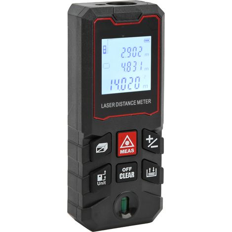 RICHMETERS 80M Laser-Entfernungsmesser, ±1,5 mm Genauigkeit, Messgerät mit pythagoreischem Modus, tragbares digitales Distanzmessgerät (1/5)