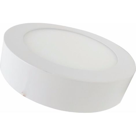 Plafonnier LED 12W Rond - Blanc Chaud - SILUMEN (1/4)