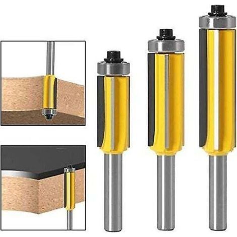 Fraise pour défonceuse droite à 4 dents – Tige de 8 mm – Diamètre de coupe 14/16 mm – Hauteur de coupe 30/40/50 mm – Carbure micro-grain C3 (1/5)