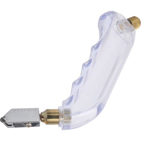 Handheld glass cutter, special cutting knife, oil-filled roller, multi-functional curved handle glass cutter (1/5)