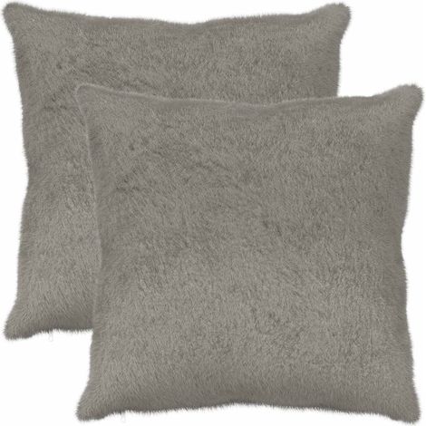 vidaXL Funda de almohada 2 uds. HEERLEN Gris Claro 60 x 60 cm (1/2)