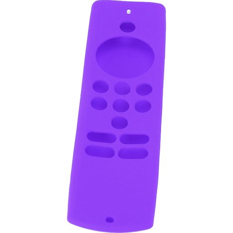 Gaine en silicone violette pour télécommande Amazon Fire TV Stick Lite 2021, housse de protection, lot de 2 (1/5)