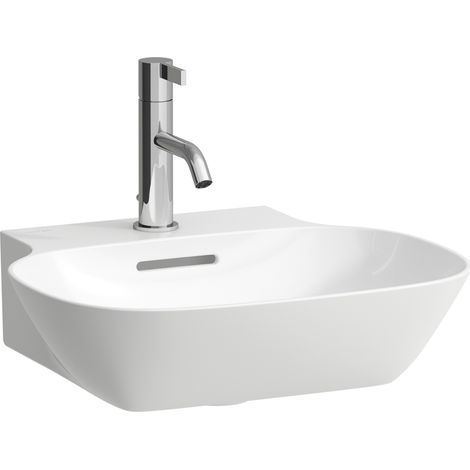 LAUFEN INO lave-mains, 1 trou pour robinet, avec trop-plein,
