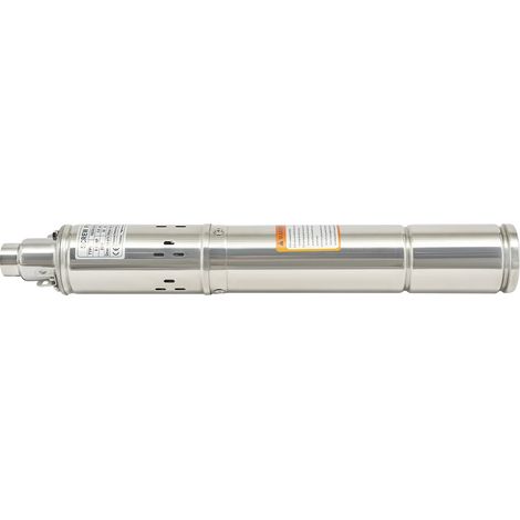 Bomba sumergible para pozos, capacidad de elevación de 80 m, duradera y eficiente, 220 V, UE (1/2)