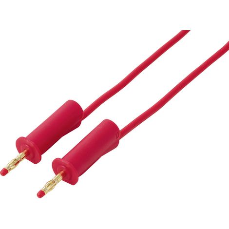 VOLTCRAFT MSB-132 1m rot Cordon de mesure mâle 4 mm mâle 4 mm 1 m rouge 1 pc(s) (1/5)