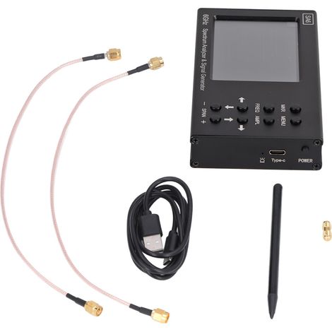 6-GHz-Vektornetzwerkanalysator (VNA) Antennentester Signalgenerator SA6 – 3,2-Zoll-Bildschirm (1/5)