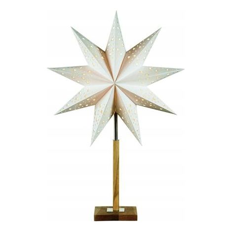 Stella verticale Solvalla 700323, rovere bianco, altezza 65 cm (1/2)