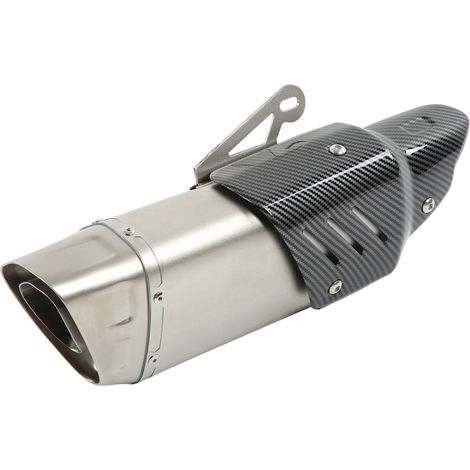 Échappement Moto 51mm Carbone Universel Remplacement pour R1 R3 R6 MT07 MT09 Silencieux Sport (1/5)