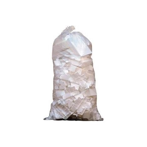 Bolsa plisado lado PE transparente (VE10)
