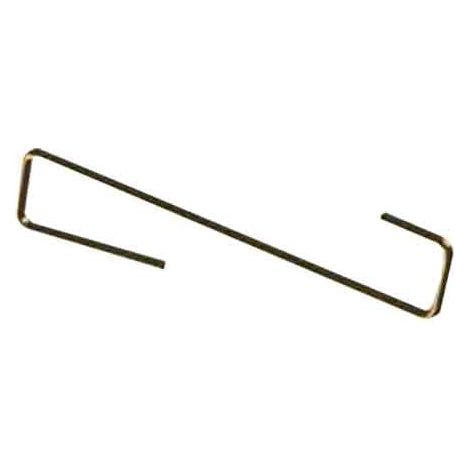 GANCIO FERMACOPPO AD 'S' 90x20 mm - Conf. 100 pezzi