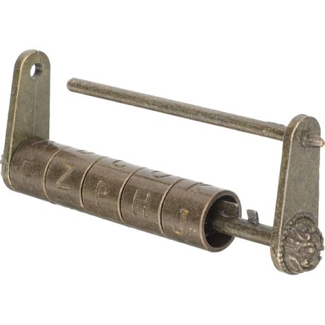 à combinaison ancien avec caractères chinois pour boîtes à (1/5)